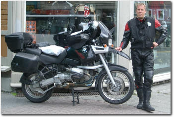 BMW + lycklig gare